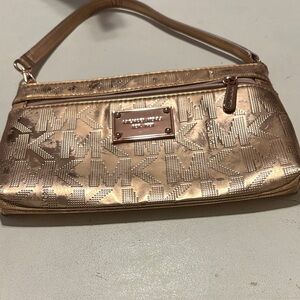 Michael Kors Gold Wristlet Clutch
